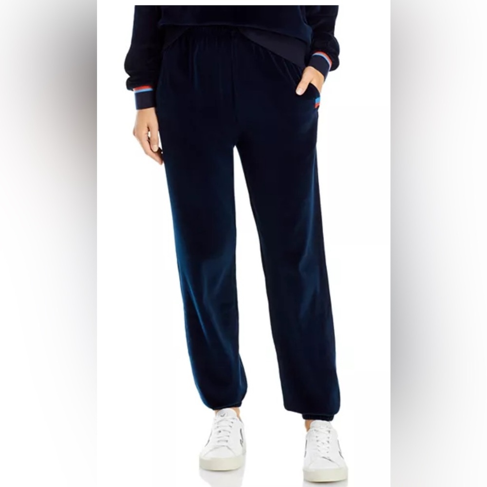 KULE The Velour Jogger Pants in Navy Women’s , size M
